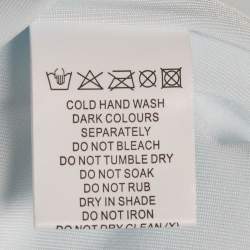 Meshki Blue Jersey Maxi Skirt XL