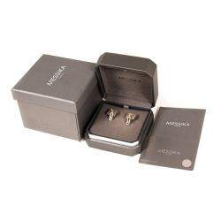 Messika Move Uno 18K Yellow Gold Diamonds Stud Earrings