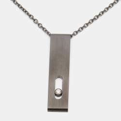 Messika Move Diamond Titanium Necklace