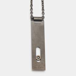 Messika Move Diamond Titanium Necklace