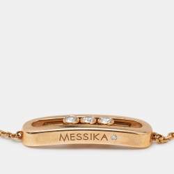 Messika Baby Move Diamond 18k Rose Gold Bracelet