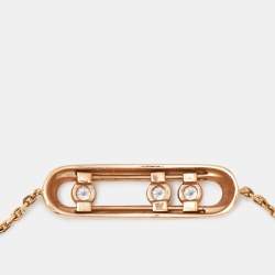 Messika Baby Move Diamond 18k Rose Gold Bracelet