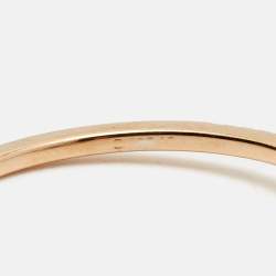 Messika Move Uno Pave Diamonds 18k Rose Gold Ring Size 59