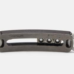 Messika Move Titanium Graphite Titanium Diamond Cord Bracelet 