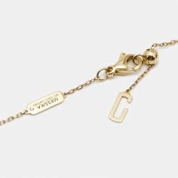 Messika By Gigi Hadid Move Addiction Diamond 18K Yellow Gold Pendant Necklace