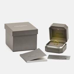 Messika Move Uno Diamonds 18k Yellow Gold Ring Size 52