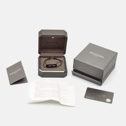Messika Move Titanium Black Diamond Cord Bracelet