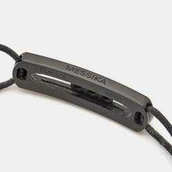 Messika Move Titanium Black Diamond Cord Bracelet