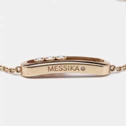 Messika Baby Move Diamonds 18k Rose Gold Bracelet
