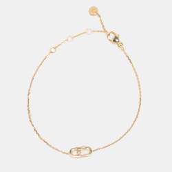 Messika Move Uno Diamond 18k Yellow Gold Bracelet