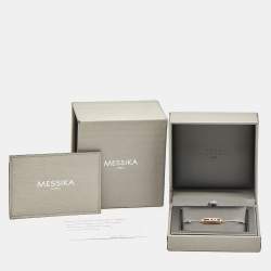 Pre Owned Messika Baby Move Pavé Diamonds 18k Rose Gold Bracelet