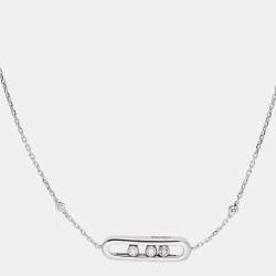 Messika Baby Move Diamonds 18k White Bracelet