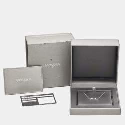 Pre Owned Messika Baby Move Diamonds 18k White Gold Necklace