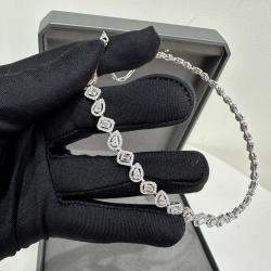 Messika 18k White Gold Diamonds My Twin Necklace