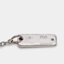 Pre Owned Messika White Gold Diamond Pave Lucky Eye Bracelet