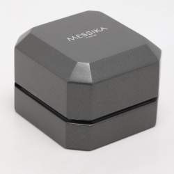 Pre Owned Messika White Gold Diamond Pave Lucky Eye Bracelet