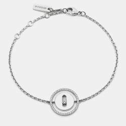 Messika Lucky Move Diamonds 18k White Gold Bracelet