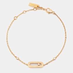 Messika Move Uno Diamonds 18k Rose Gold Bracelet