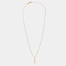 Messika Move Uno Diamond 18k Rose Gold Long Necklace