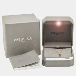 Messika Move Uno Diamond 18k Rose Gold Long Necklace