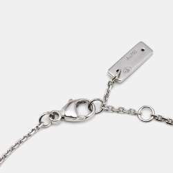 Pre Owned Messika Joy Diamonds 18k White Gold Bracelet