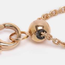 Pre Owned Messika by Gigi Hadid Move Addiction Diamond 18k Rose Gold Necklace