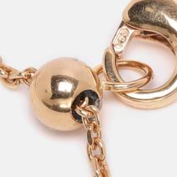 Pre Owned Messika by Gigi Hadid Move Addiction Diamond 18k Rose Gold Necklace