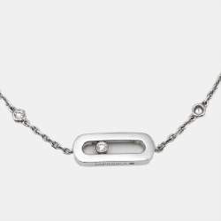 Pre Owned سوار ميسيكا موف أونو ذهب أبيض عيار 18 وألماس