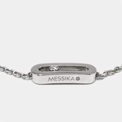 Pre Owned سوار ميسيكا موف أونو ذهب أبيض عيار 18 وألماس