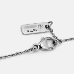 Pre Owned Messika Move Uno Pave Diamonds 18k White Gold Bracelet