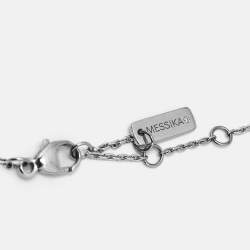 Pre Owned Messika Move Uno Pave Diamonds 18k White Gold Bracelet