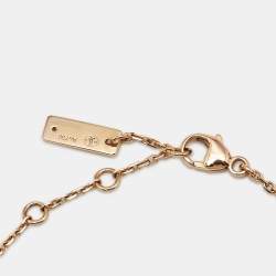 Pre Owned Messika Move Uno Pavé Diamonds 18k Rose Gold Bracelet