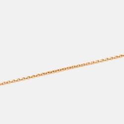 Pre Owned Messika Gigi Hadid Move Addiction Diamond 18k Rose Gold Necklace