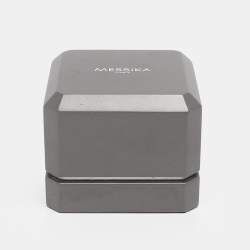 Pre Owned قلادة ميسيكا ذهب وردي عيار 18 ألماس موف لاكي لؤلؤ أم مزدوجة مقلوبة الأم 