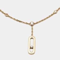 Pre Owned سوار ميسيكا موف أونو ألماس عيار 18 قيراط ذهب أصفر للكاحل