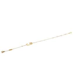 Pre Owned Messika Move Addiction Diamond 18K Yellow Gold Chain Link Bracelet