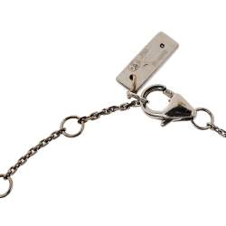 Pre Owned Messika by Gigi Hadid Move Addiction Pave Diamond 18K White Gold Bracelet