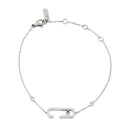 Pre Owned Messika Move Addiction by Gigi Hadid Diamond 18K White Gold Bracelet