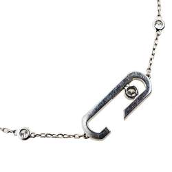 Pre Owned Messika Move Addiction by Gigi Hadid Diamond 18K White Gold Bracelet