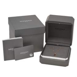 Messika Move Uno Diamond 18K Rose Gold Long Necklace