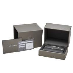 Pre Owned Messika Move Uno Pavé Diamond 18K White Gold Bracelet