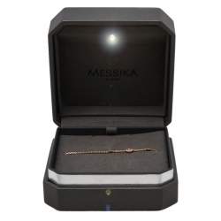 Pre Owned Messika Mini Joy XS Diamond 18K Rose Gold Bracelet