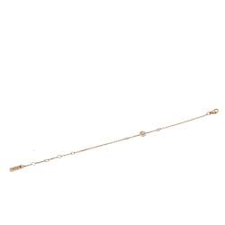 Pre Owned Messika Mini Joy XS Diamond 18K Rose Gold Bracelet