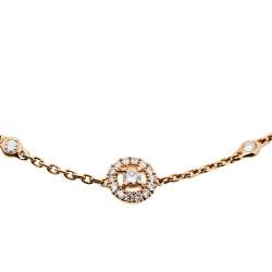 Pre Owned Messika Mini Joy XS Diamond 18K Rose Gold Bracelet
