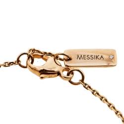 Pre Owned Messika Mini Joy XS Diamond 18K Rose Gold Bracelet
