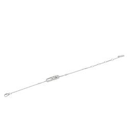 Messsika Baby Move Pave Diamond 18K White Gold Bracelet