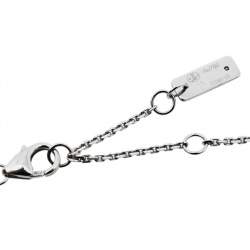 Pre Owned Messika Baby Move Pavé Diamond 18K White Gold Necklace