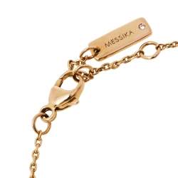Pre Owned Messika Baby Move Diamond 18K Rose Gold Bracelet