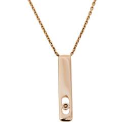Messika My First Diamond 18K Rose Gold Pendant Necklace