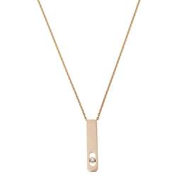 Messika My First Diamond 18K Rose Gold Pendant Necklace